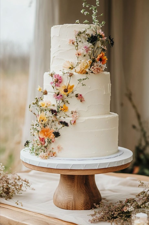 Popular wedding cake options